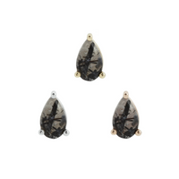 Prong Pear with Tourmalated Quartz — Buddha