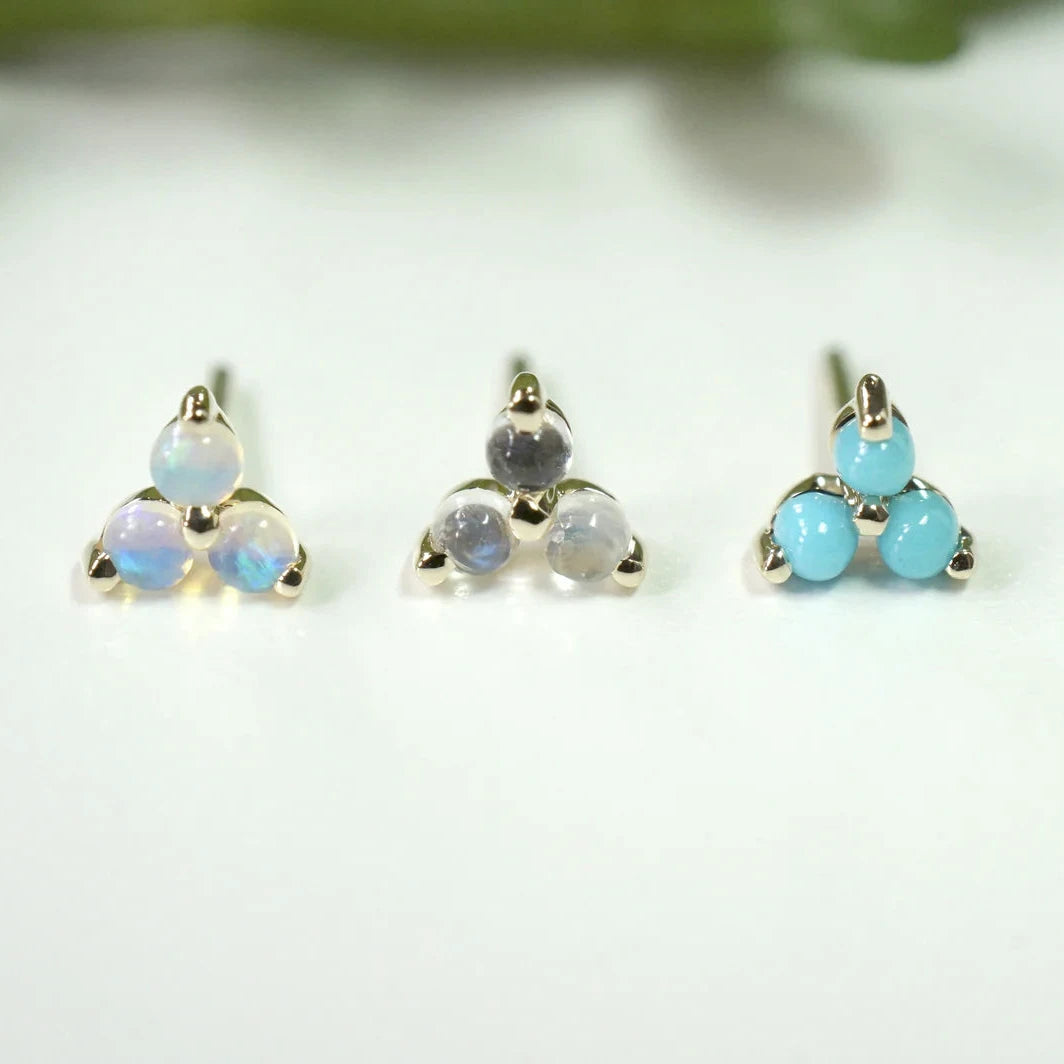 Tres Mini - Cabochon Gemstone — Modern Mood