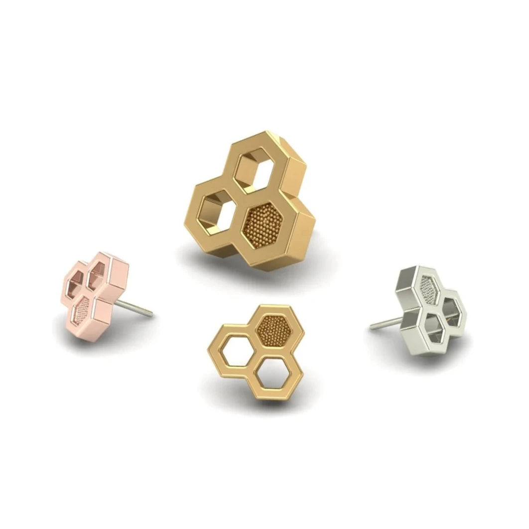 Triple Honeycomb From Mushroom — M.US.HROOM