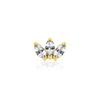 Triple Marquise CZ — Junipurr