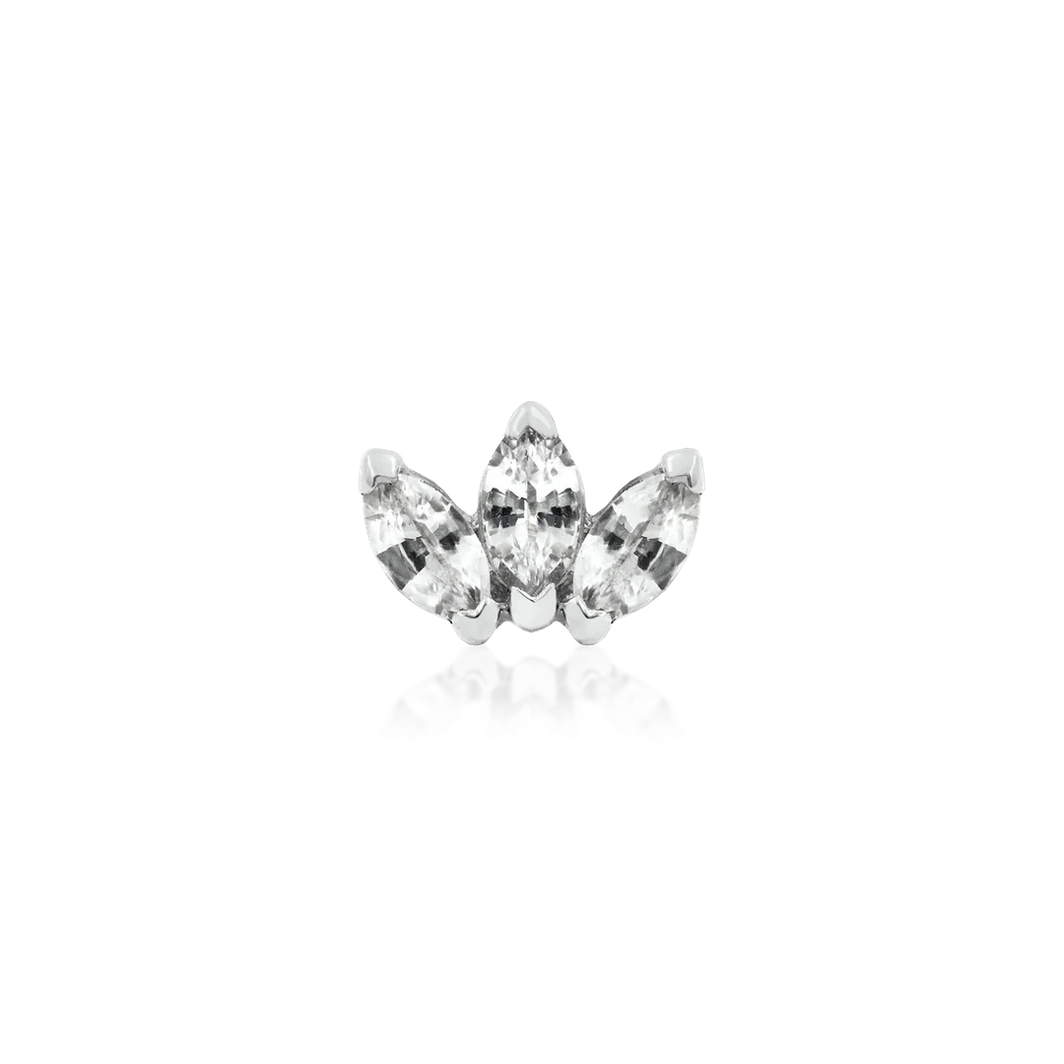 Triple Marquise CZ — Junipurr