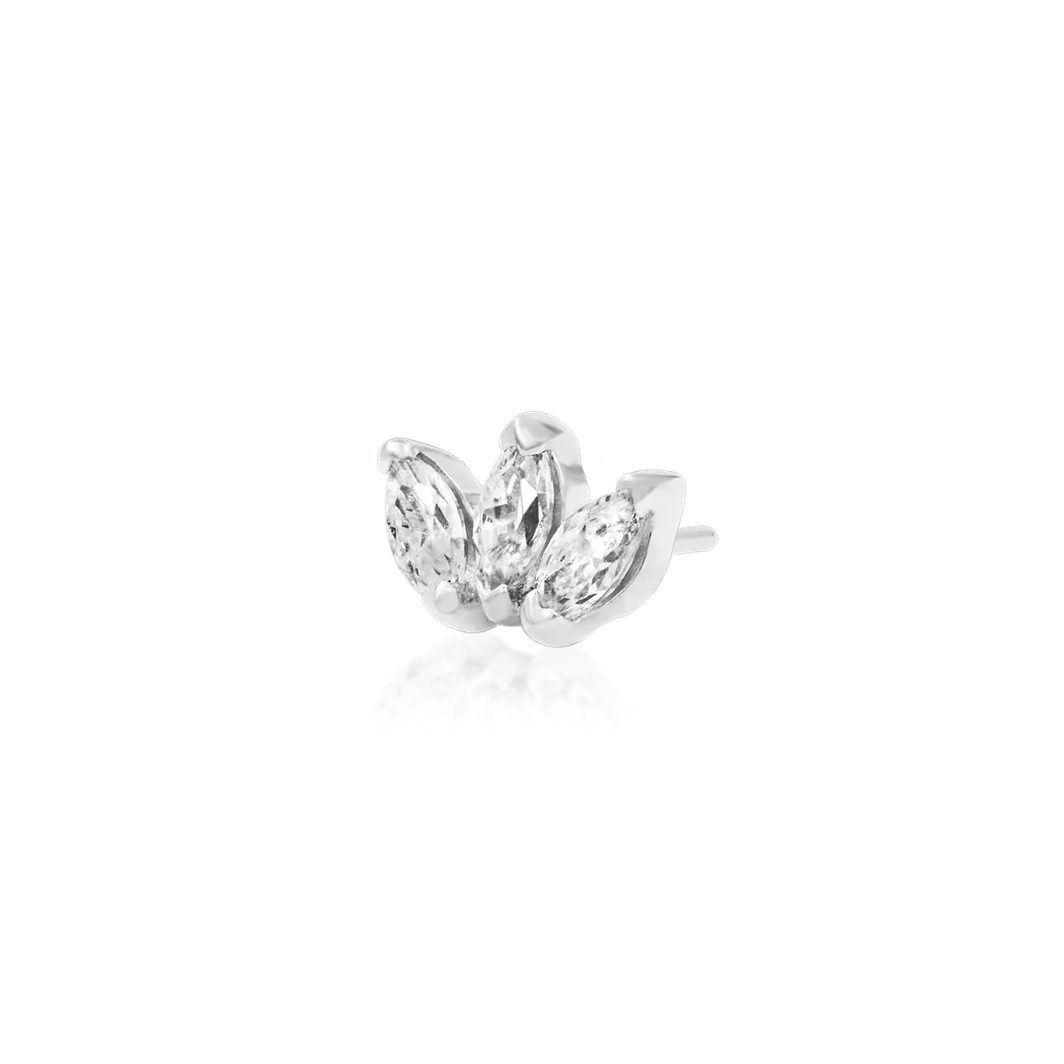 Triple Marquise CZ from Junipurr
