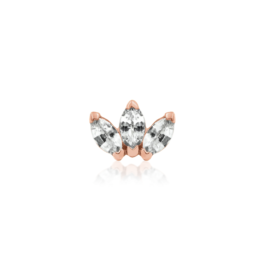 Triple Marquise CZ — Junipurr