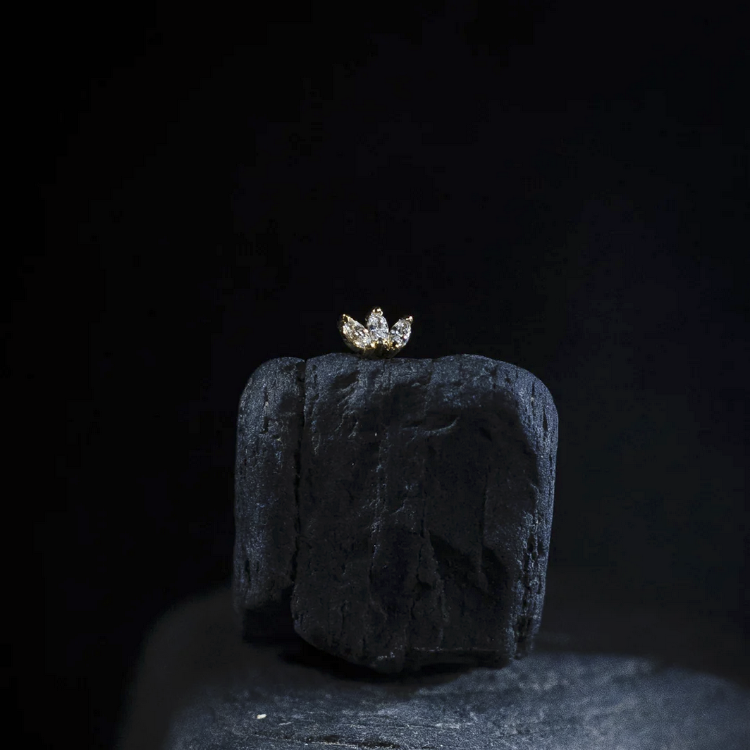 Triple Marquise CZ from Junipurr