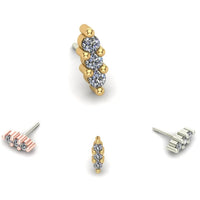 Triple Stone Prong from Mushroom — M.US.HROOM