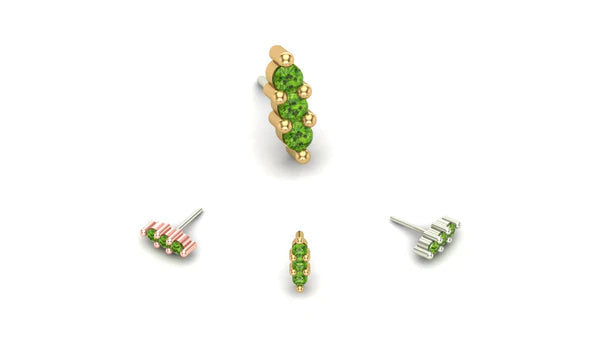 Triple Stone Prong from Mushroom — M.US.HROOM
