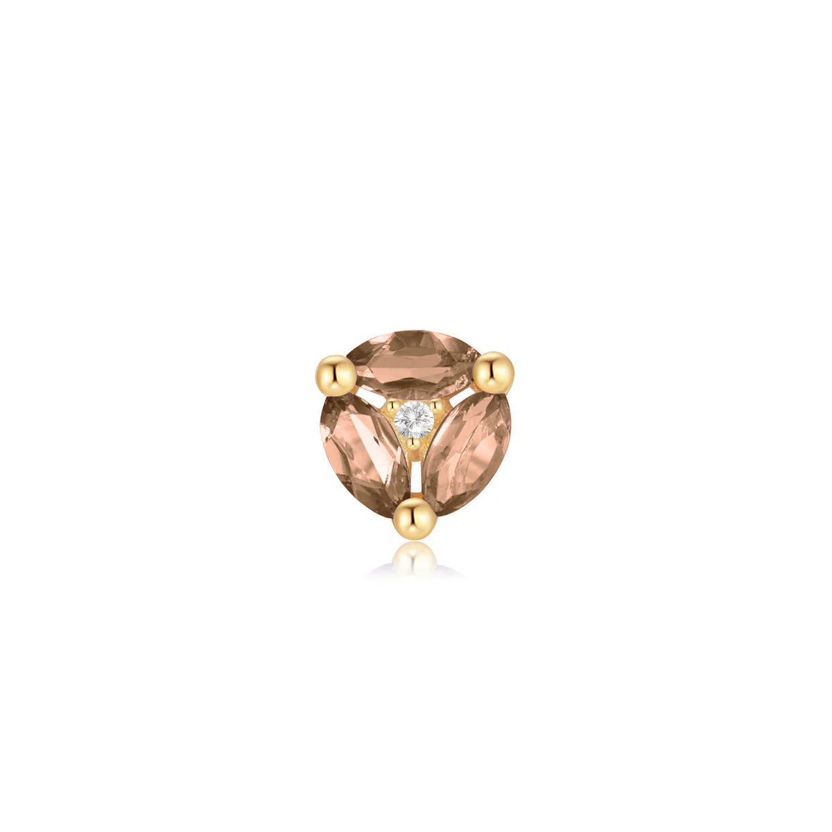 Triple Threat Smoky Quartz — Ember