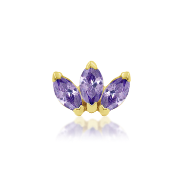 Triple Marquise CZ — Junipurr