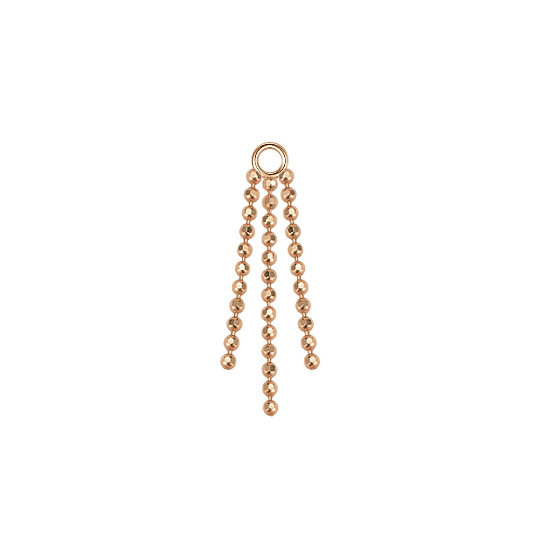 Triple Ball Chain Charm
