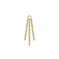 Triple Ball Chain Charm