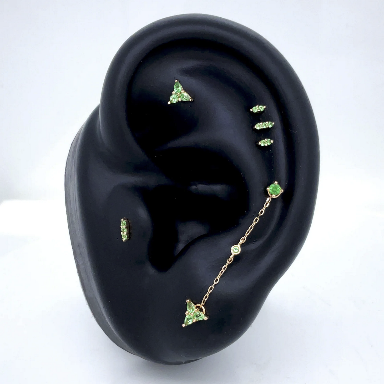 Prong Set Gem with Tsavorite From Buddha