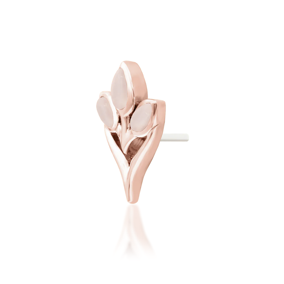 Tulia from Junipurr White and Rose Gold (Vault) — Junipurr