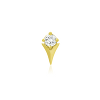 Tulip with CZ Stone — Junipurr