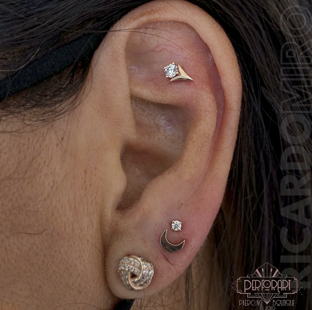 Tulip with CZ Stone — Junipurr