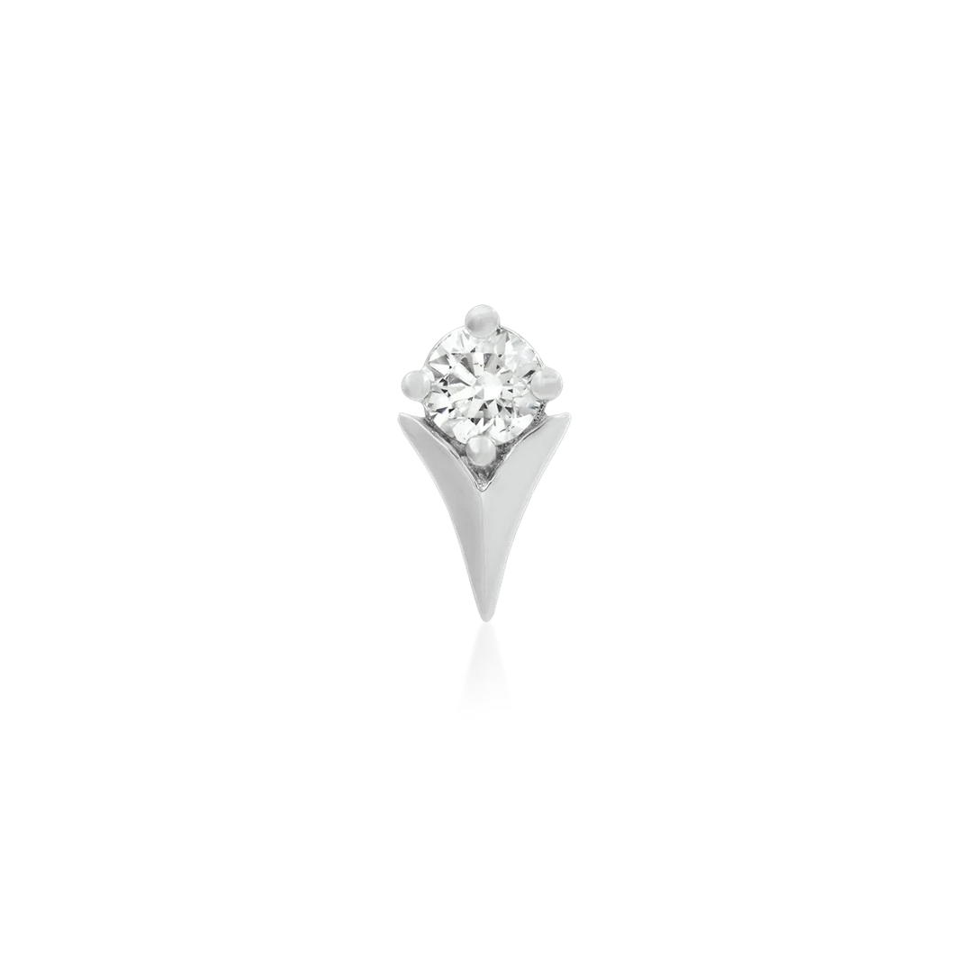 Tulip with CZ Stone — Junipurr