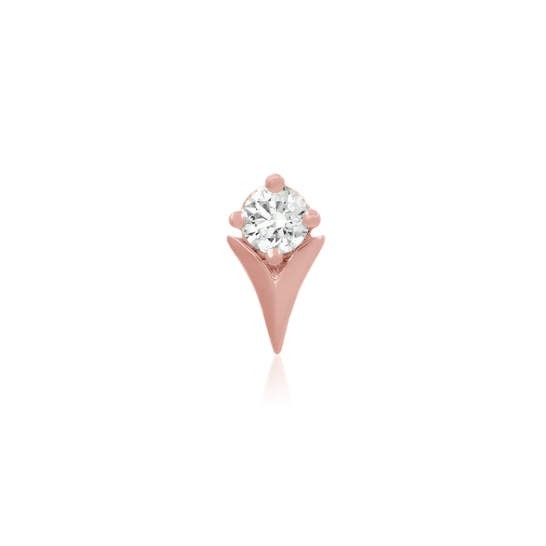 Tulip with CZ Stone — Junipurr