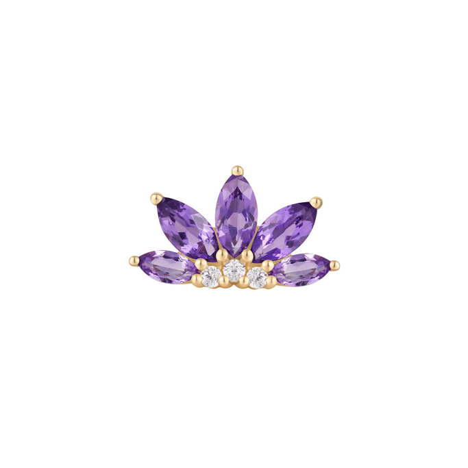 Valentina with Amethyst — Buddha