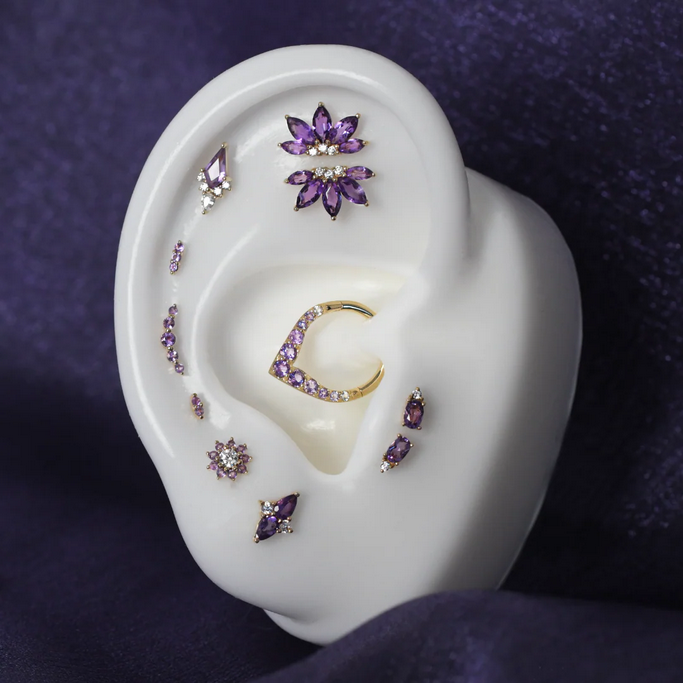 Valentina with Amethyst — Buddha