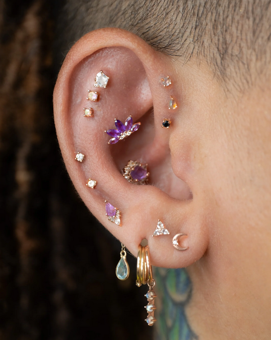 Valentina with Amethyst — Buddha