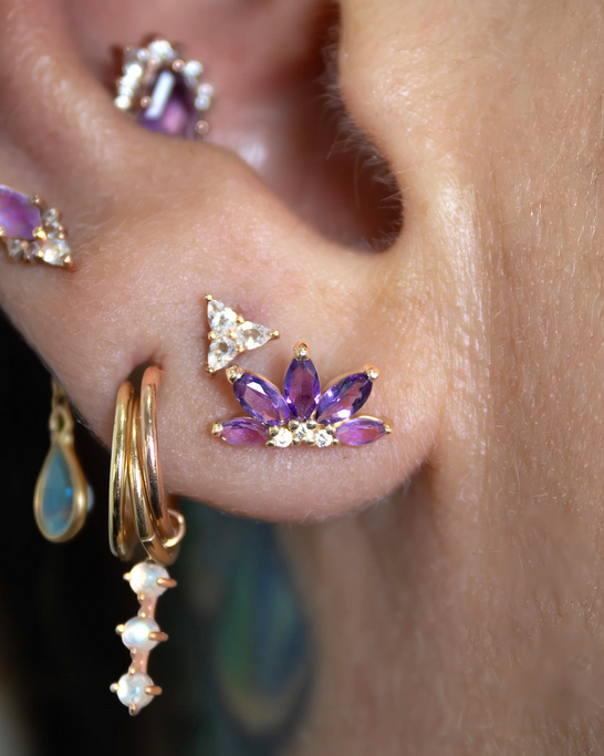 Valentina with Amethyst — Buddha