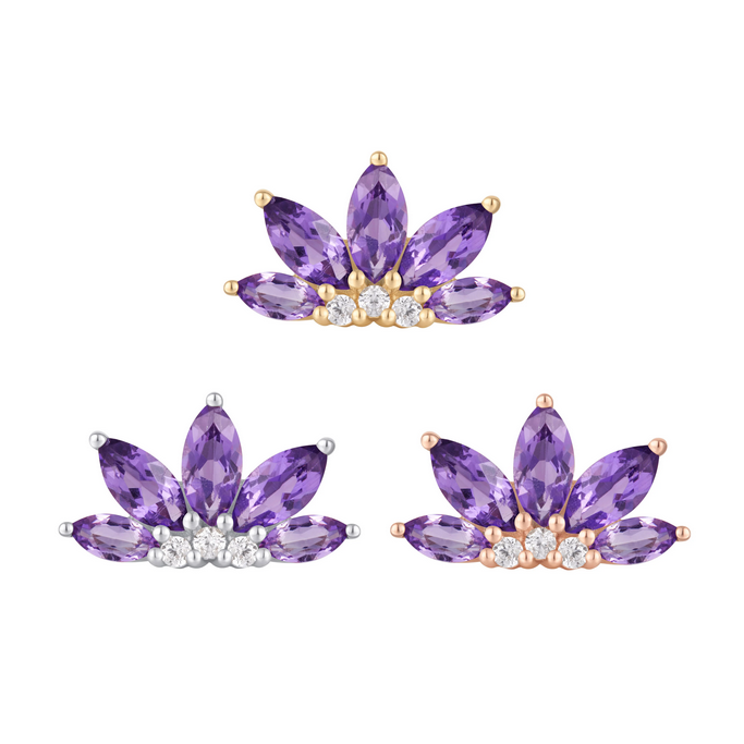 Valentina with Amethyst — Buddha