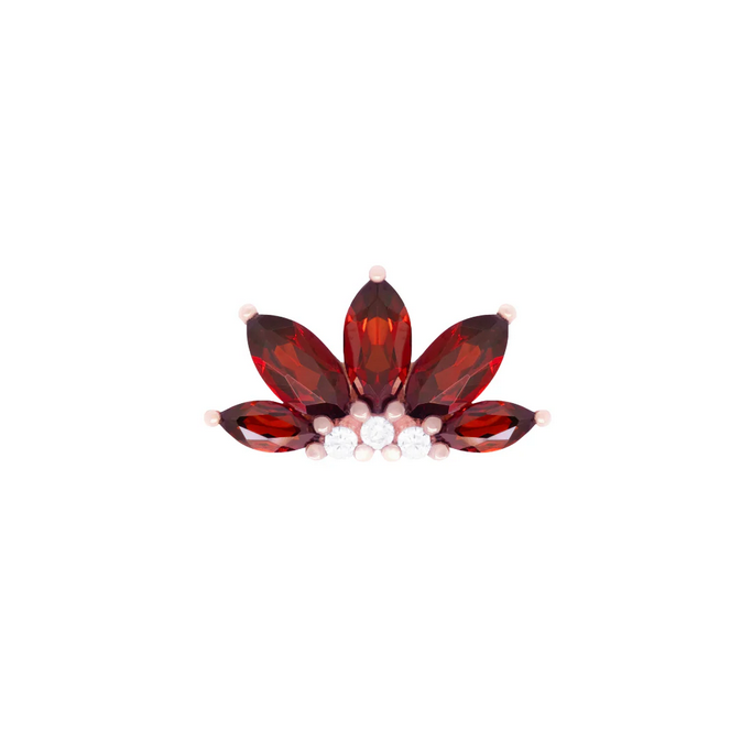 Valentina with Garnet — Buddha