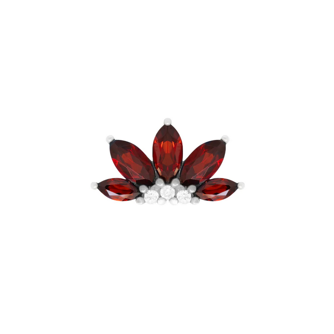 Valentina with Garnet — Buddha