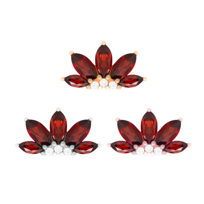 Valentina with Garnet — Buddha