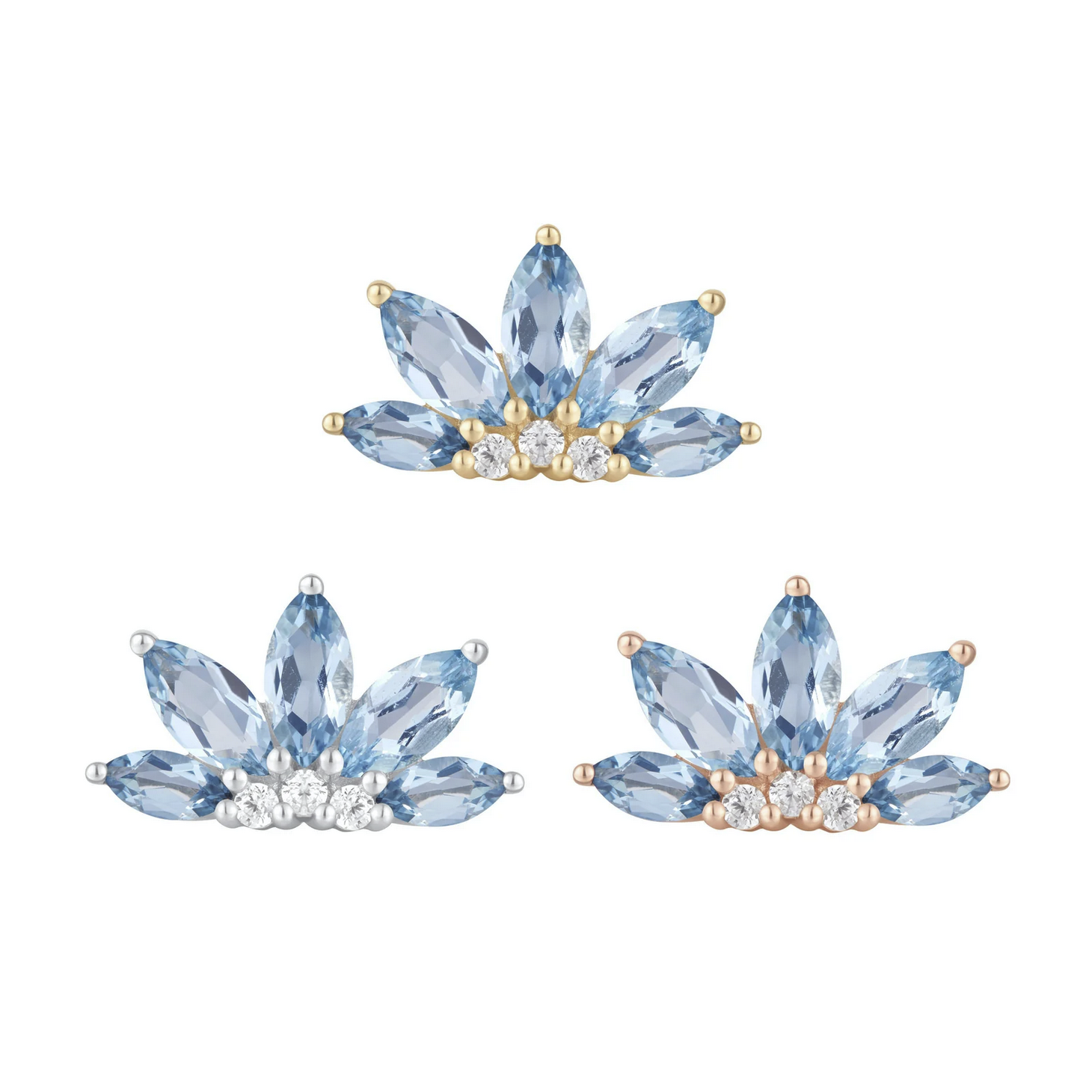 Valentina with London Blue Topaz — Buddha