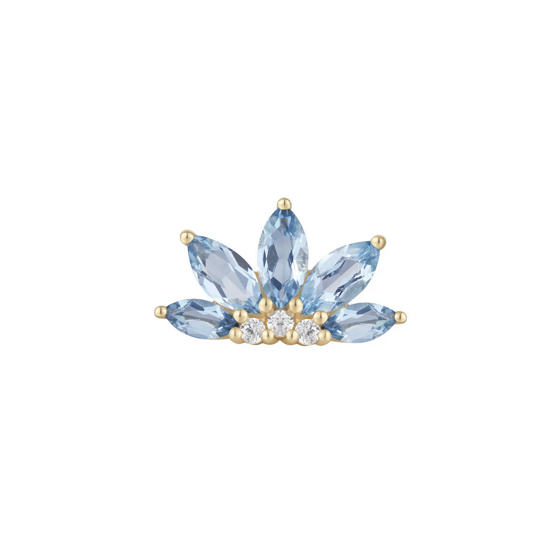 Valentina with London Blue Topaz — Buddha