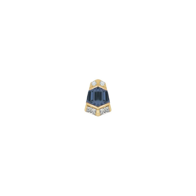 Vera with London Blue Topaz — Buddha