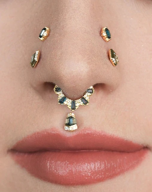 Vera with London Blue Topaz — Buddha