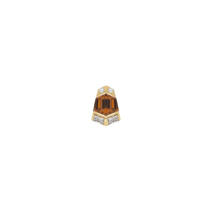 Vera with Orange Garnet — Buddha