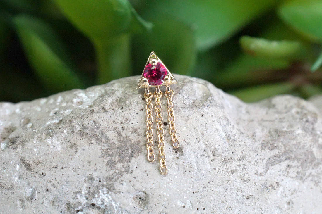 Veronika - Faceted Gemstone — Modern Mood