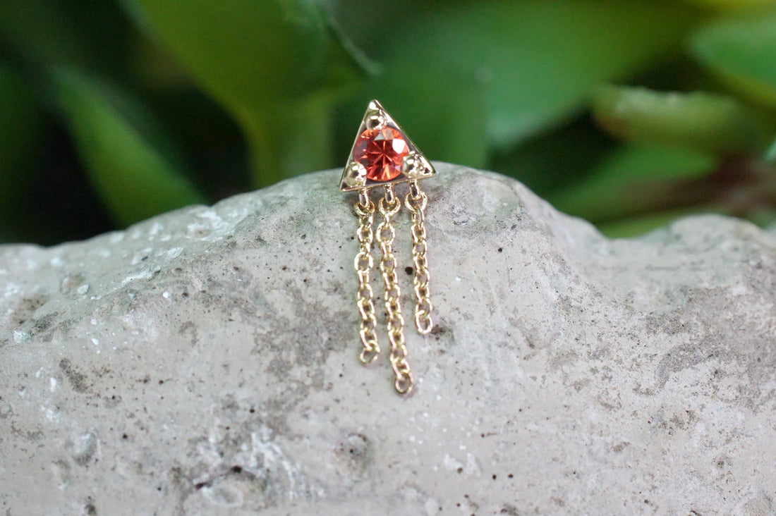 Veronika - Faceted Gemstone — Modern Mood