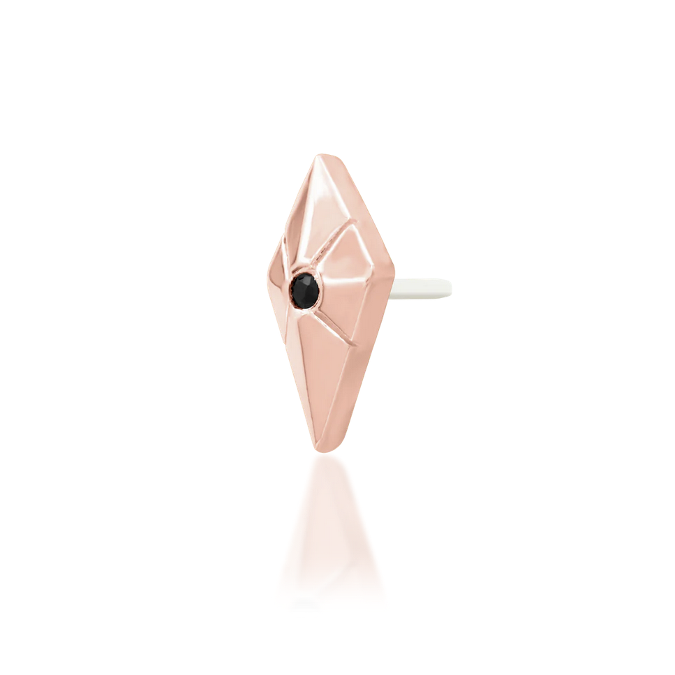 Vesper with Black CZ — Junipurr