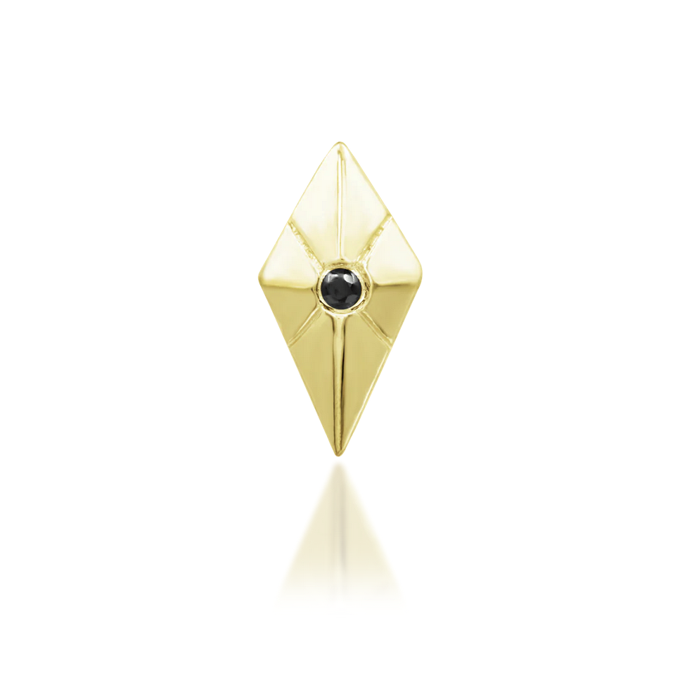 Vesper with Black CZ — Junipurr
