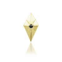 Vesper with Black CZ — Junipurr
