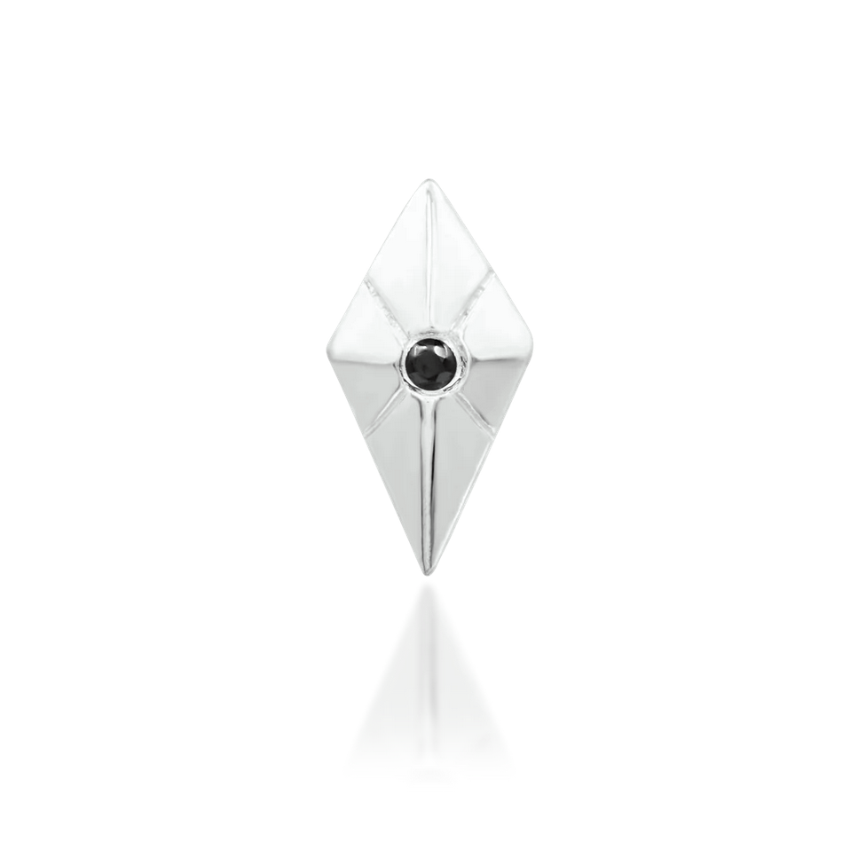 Vesper with Black CZ — Junipurr