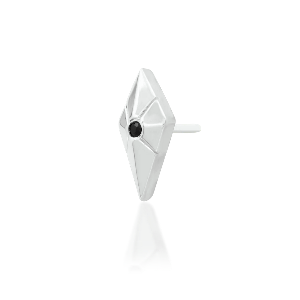 Vesper with Black CZ — Junipurr