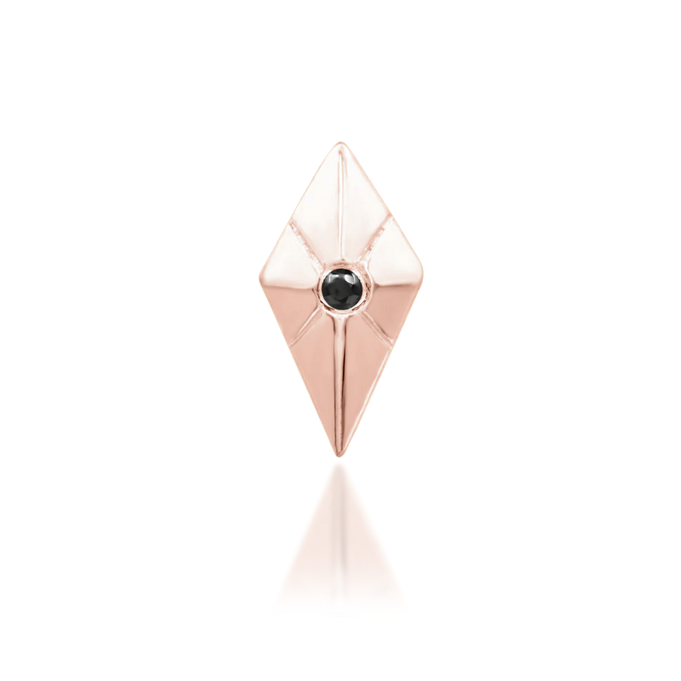 Vesper with Black CZ — Junipurr