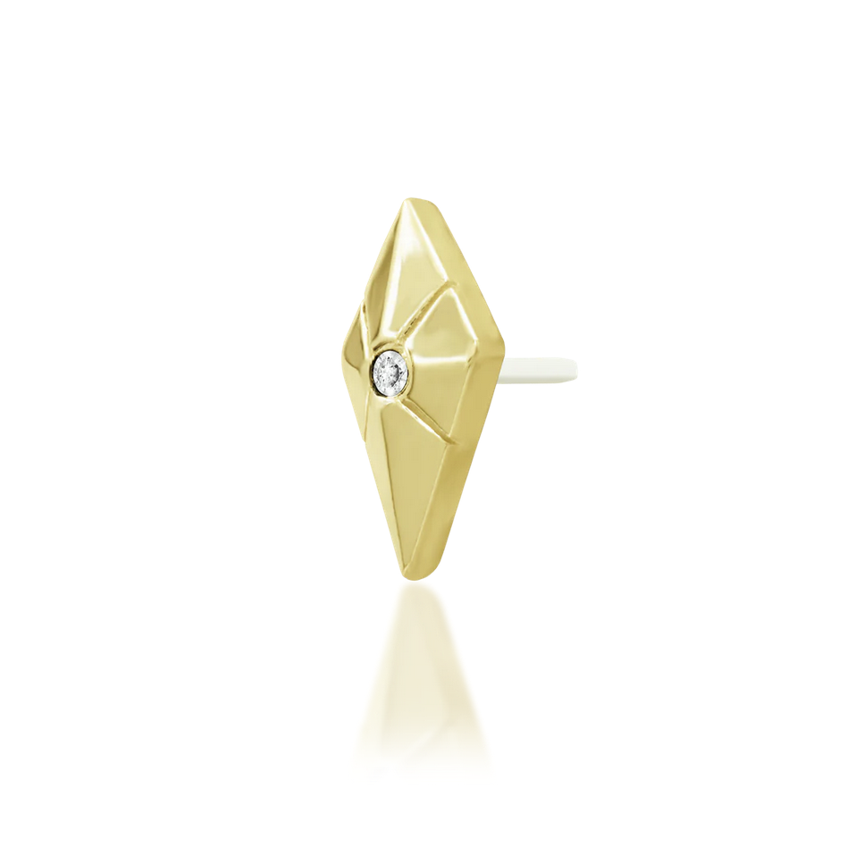 Vesper with White CZ from Junipurr
