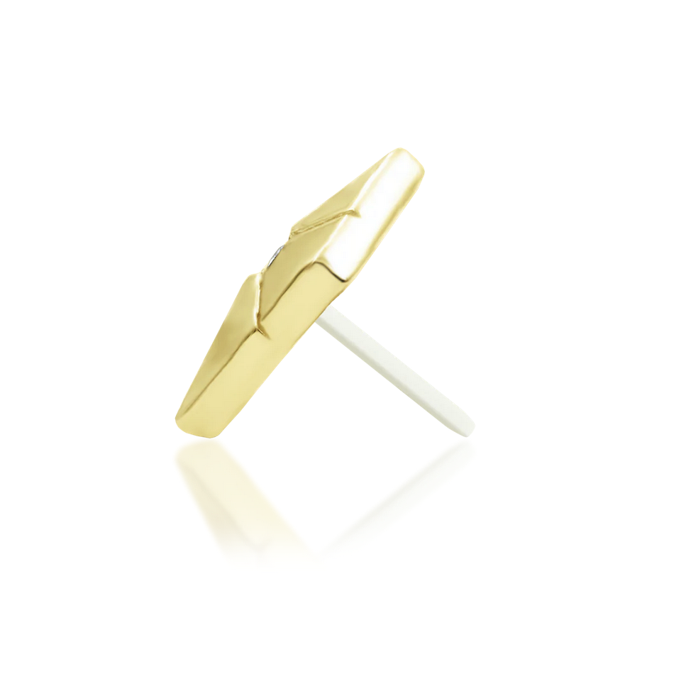 Vesper with White CZ from Junipurr