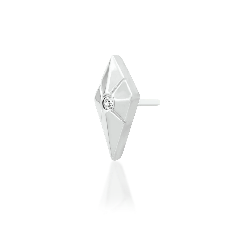 Vesper with White CZ from Junipurr