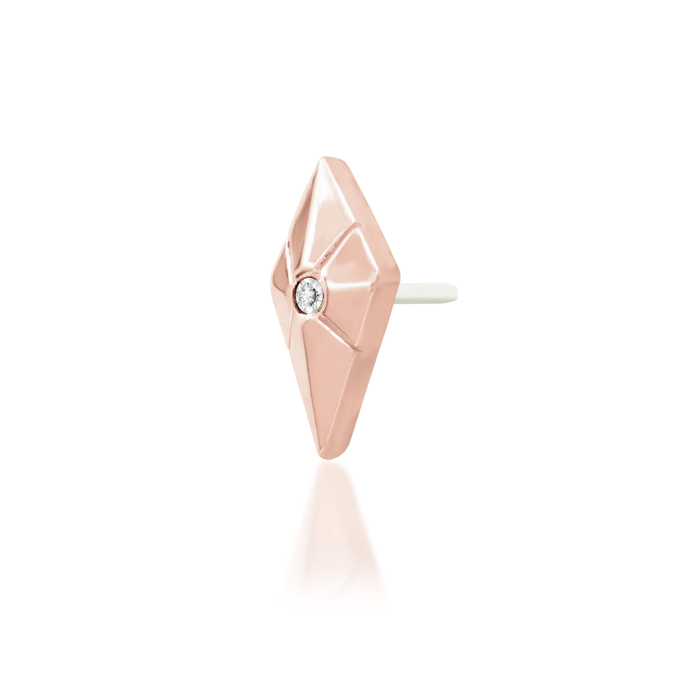 Vesper with White CZ from Junipurr