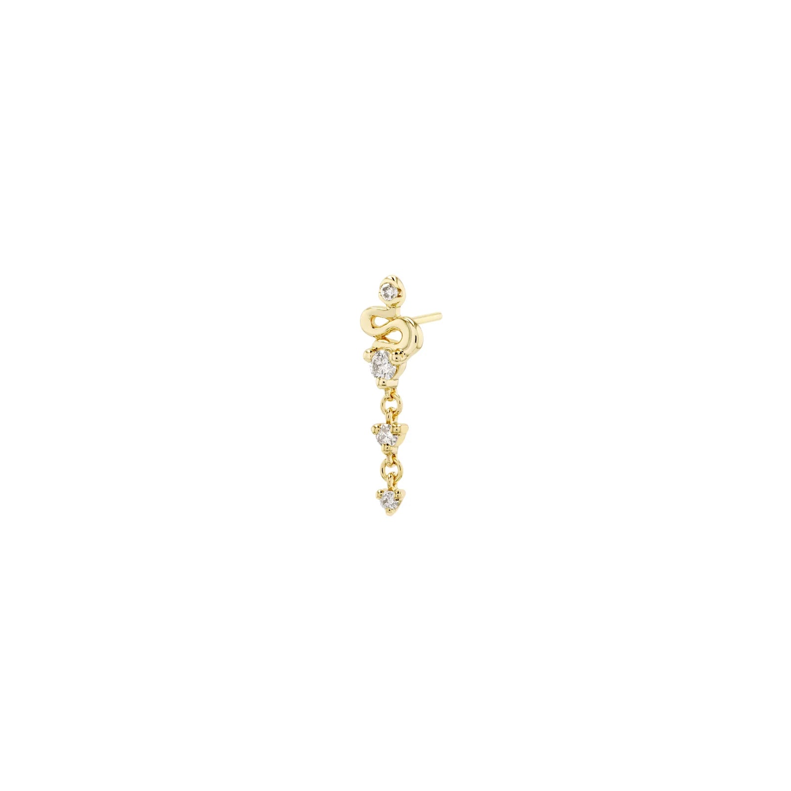 Viper Mini - 3 Diamond Rattle Tail from Modern Mood
