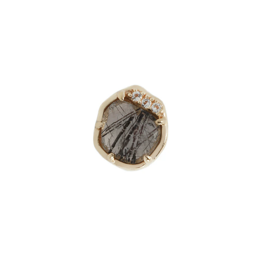 Vision Tourmalated Quartz — Buddha