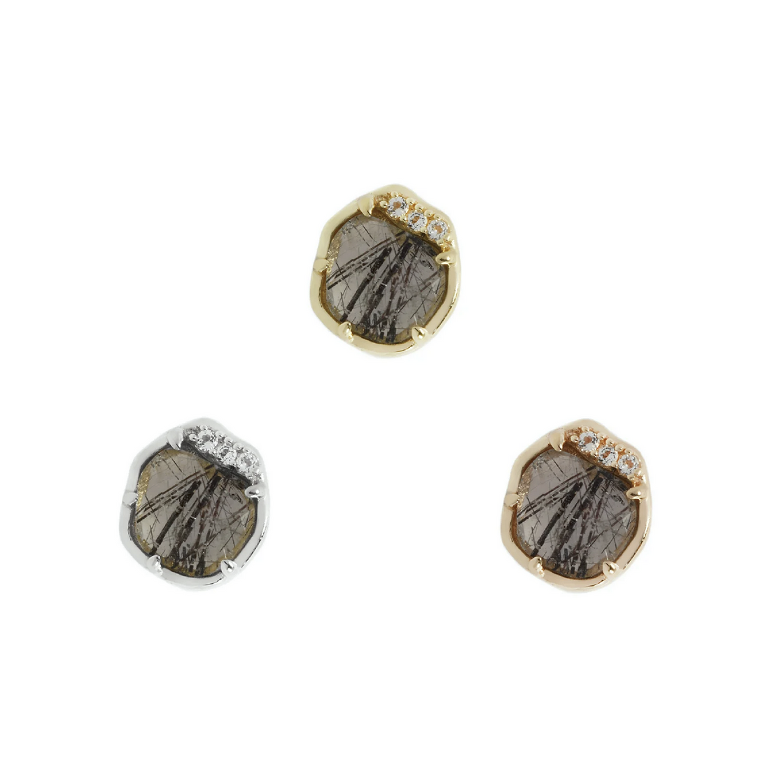 Vision Tourmalated Quartz — Buddha