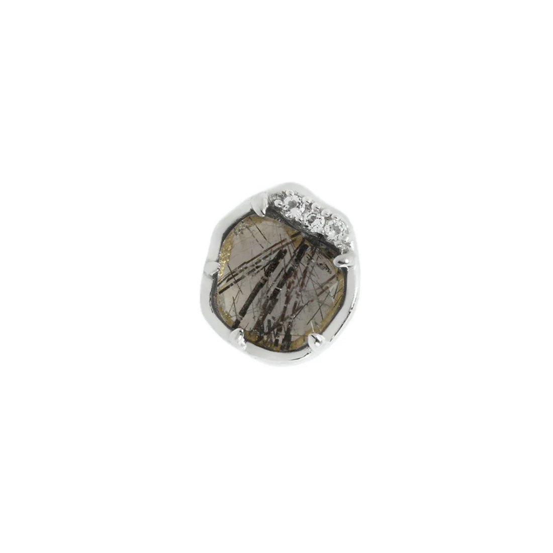 Vision Tourmalated Quartz — Buddha