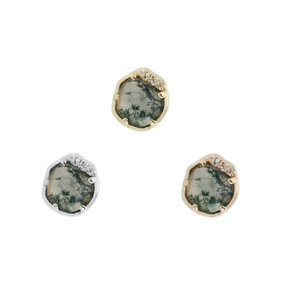 Vision with Moss Agate — Buddha
